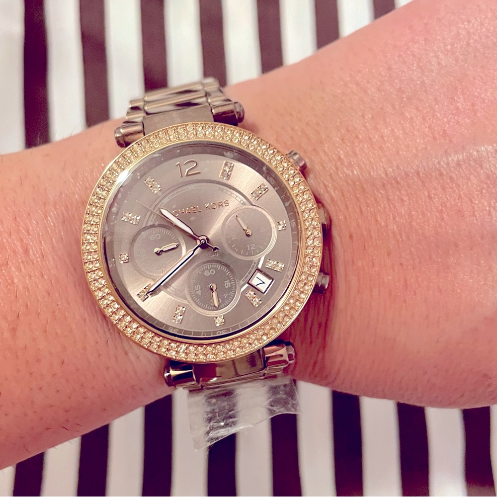 Mocha Metallic Michael Kors Watch